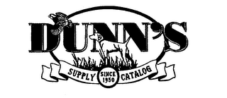 DUNN'S SUPPLY CATALOG SINCE 1950 logo