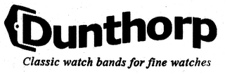DUNTHORP CLASSIC WATCH BANDS FOR FINE WATCHES logo