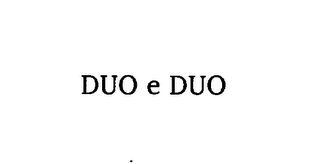 DUO E DUO logo