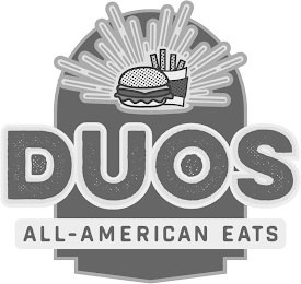 DUOS ALL-AMERICAN EATS logo