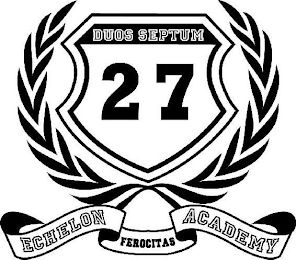 DUOS SEPTUM 27 ECHELON ACADEMY FEROCITAS logo