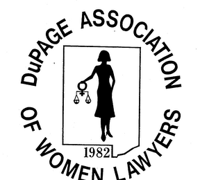 DUPAGE ASSOCIATION OF WOMEN LAWYERS 1982 logo