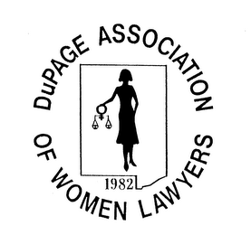 DUPAGE ASSOCIATION OF WOMEN LAWYERS 1982 logo