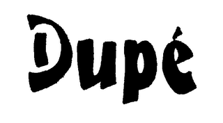 DUPE logo