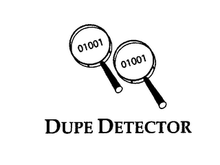 DUPE DETECTOR 01001 logo