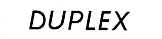 DUPLEX logo