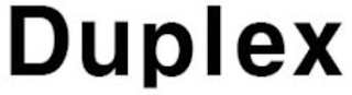 DUPLEX logo