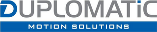 DUPLOMATIC MOTION SOLUTIONS logo