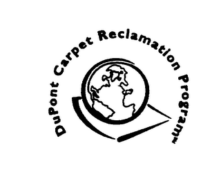 DUPONT CARPET RECLAMATION PROGRAM logo