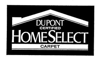 DUPONT CERTIFIED HOME SELECT CARPET