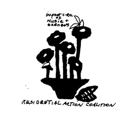 DUPONT CIRCLE OF MUSIC & GARDENS RESIDENTIAL ACTION COALITION logo