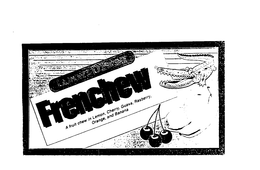 DUPONT D'ISIGNY FRENCHEW A FRUIT CHEW IN LEMON, CHERRY, GUAVA, RASBERRY, ORANGE, AND BANANA logo