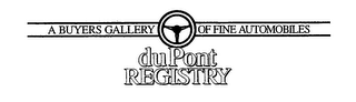 DUPONT REGISTRY A BUYERS GALLERY OF FINE AUTOMOBILES logo