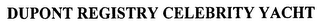 DUPONT REGISTRY CELEBRITY YACHT logo
