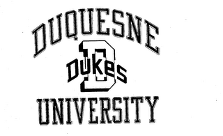 DUQUESNE D DUKES UNIVERSITY logo