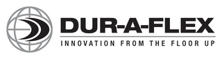 DUR-A-FLEX INNOVATION FROM THE FLOOR UP logo