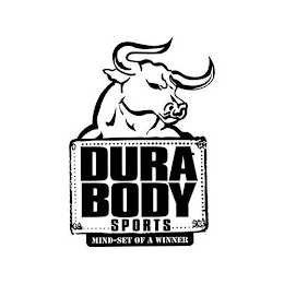 DURA BODY SPORTS MIND-SET OF A WINNER logo