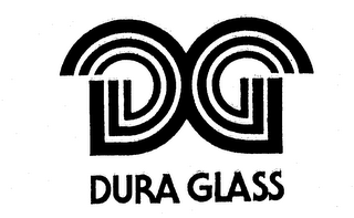 DURA GLASS DG logo