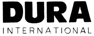 DURA INTERNATIONAL logo