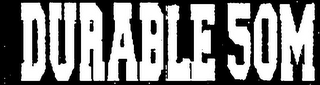 DURABLE 50M logo