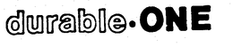 DURABLE.ONE logo
