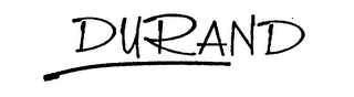 DURAND logo