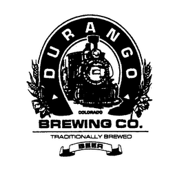 DURANGO BREWING CO. TRADITIONALLY BREWED BEER COLORADO logo