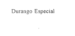DURANGO ESPECIAL logo