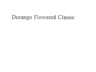 DURANGO FLOWERED CLASSIC logo