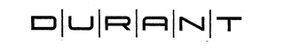 DURANT logo