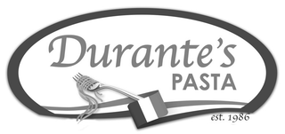 DURANTE'S PASTA EST. 1986 logo
