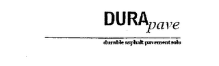 DURAPAVE DURABLE ASPHALT PAVEMENT SOLUTIONS logo