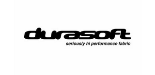 DURASOFT SERIOUSLY HI PERFORMANCE FABRIC logo