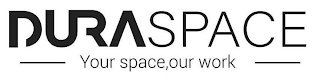 DURASPACE YOUR SPACE,OUR WORK logo