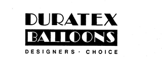 DURATEX BALLOONS DESIGNERS CHOICE logo