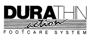 DURATHIN ACTION FOOTCARE SYSTEM logo