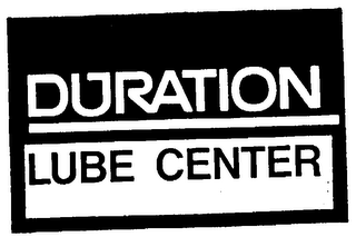 DURATION LUBE CENTER logo
