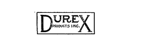 DUREX PRODUCTS INC. logo