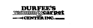 DURFEE'S VACUUM & CARPET CENTER INC. logo