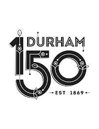 DURHAM 150 EST 1869 logo
