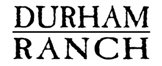 DURHAM RANCH logo
