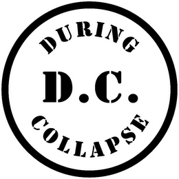 DURING D.C. COLLAPSE logo