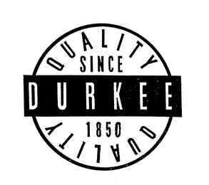 DURKEE QUALITY SINCE 1850 logo