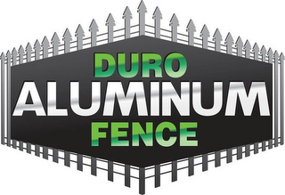 DURO ALUMINUM FENCE logo