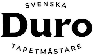 DURO SVENSKA TAPETMÄSTARE logo