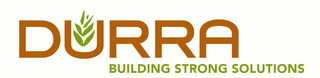 DURRA BUILDING STRONG SOLUTIONS logo