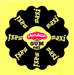 DURUKAN GUM MAXI logo