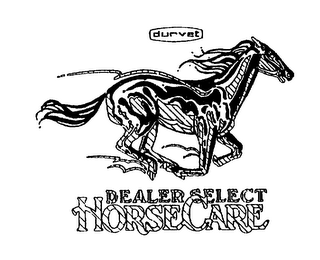 DURVET DEALER SELECT HORSECARE logo