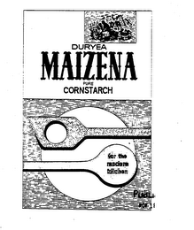 DURYEA MAIZENA PURE CORNSTARCH FOR THE MODERN KITCHEN logo