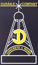 DURÁN-E COMPANY CONCRETE WORK D logo